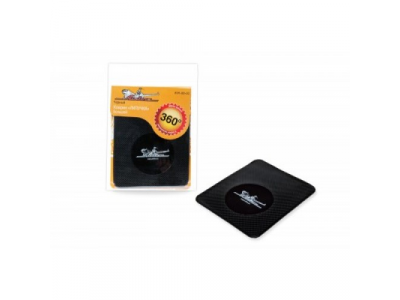 Коврик противоскользящий AIRLINE липучка черный большой (138*160)