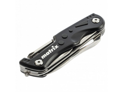 Нож многофункциональный, 7 функций, в чехле, 107 мм Matrix