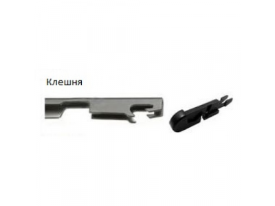 Дворник AIRLANE бескаркасный 17` (430 мм)