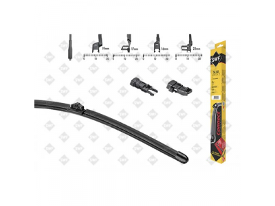 Щетка стеклоочистителя передняя 38cm SWF CONNECT, передняя, 1 шт, 380mm/15", бескаркасная от SWF Щетка стеклоочистителя передняя 38cm SWF CONNECT, передняя, 1 шт, 380mm/15", бескаркасная