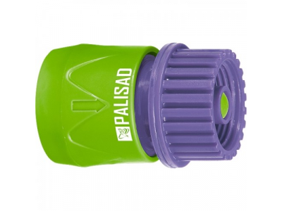 Соединитель пластмассовый быстросъемный, внутренняя резьба 3/4", аквастоп// PALISAD