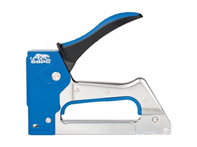 Степлер металлический, двухкомпонентная рукоятка, тип скобы 53, 6-10мм// БАРС от БАРС Степлер металлический, двухкомпонентная рукоятка, тип скобы 53, 6-10мм// БАРС