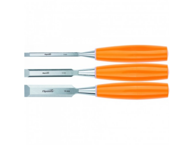 Набор стамесок плоских, 3 штуки, 6-12-18 мм SPARTA от SPARTA Набор стамесок плоских, 3 штуки, 6-12-18 мм SPARTA