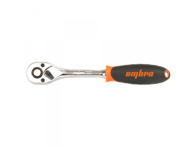 Рукоятка трещоточная 3/8"DR 72 зубца , Ombra 283802