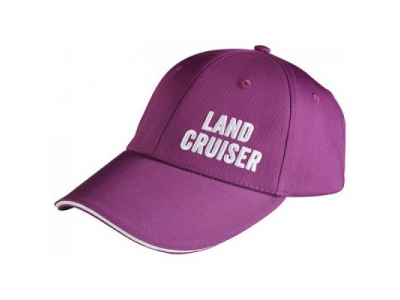 Бейсболка Toyota Land Cruiser Baseball Cap, Weekend, Purple, артикул TMSUV01CAP от Toyota Бейсболка Toyota Land Cruiser Baseball Cap, Weekend, Purple, артикул TMSUV01CAP
