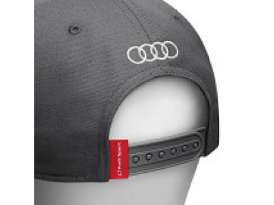 Бейсболка Audi Unisex Snapback-Сap, Audi Sport, Grey, артикул 3131500300 от VAG Бейсболка Audi Unisex Snapback-Сap, Audi Sport, Grey, артикул 3131500300