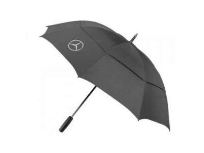 Зонт-трость Mercedes-Benz Golf Stick Umbrella Black, артикул B66952633