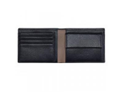 Мужской кошелек Volkswagen Leather Wallet For Men, Black 2017