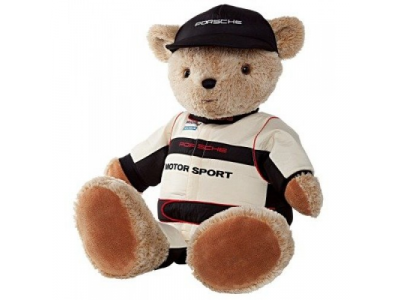 Мягкая игрушка Porsche Giant Motorsport bear, артикул WAP0400050E от VAG Мягкая игрушка Porsche Giant Motorsport bear, артикул WAP0400050E