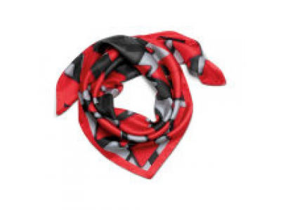 Женский шелковый платок Audi Sport Women’s Silk Scarf Rhomb, артикул 3131500100 от VAG Женский шелковый платок Audi Sport Women’s Silk Scarf Rhomb, артикул 3131500100