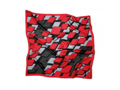 Женский шелковый платок Audi Sport Women’s Silk Scarf Rhomb, артикул 3131500100 от VAG Женский шелковый платок Audi Sport Women’s Silk Scarf Rhomb, артикул 3131500100