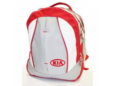 Рюкзак Kia Backpack, Grey-White-Red, артикул R8480AC483K от KIA Рюкзак Kia Backpack, Grey-White-Red, артикул R8480AC483K