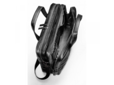 Кожаная деловая сумка Mercedes-Benz AMG Business Bag, Black, артикул B66952986