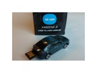 Флешка в форме Mazda 3 USB Flash Drive, 16Gb, артикул 830077727