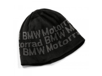 Вязаная шапка BMW Motorrad Knitted Beanie Logo, Black от BMW Вязаная шапка BMW Motorrad Knitted Beanie Logo, Black