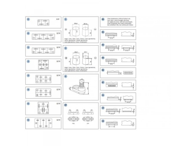 Аккумулятор BOSCH T3 - , 45Ah 300A 210x175x175