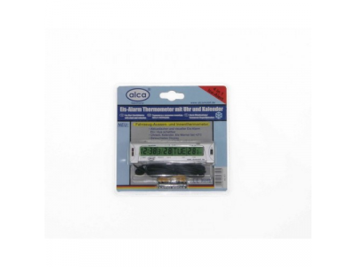 Термометр с сигналом гололеда, часы и календарь от ALCA Термометр с сигналом гололеда, часы и календарь