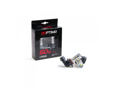 Светодиодные лампы Optima DRL CREE 50W HB4 (9006) белая